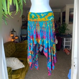 Tie-Dye Pixie Fairy Festival Skirt